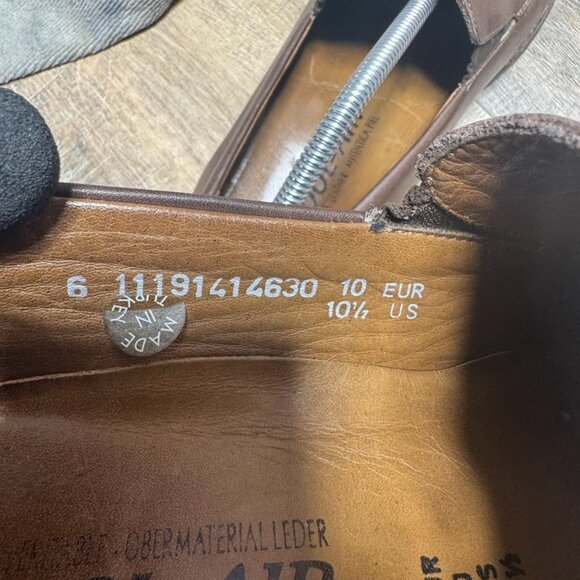 Mephisto Edlef Brown Leather Loafers Men's Size 10.5 - Picture 5 of 7